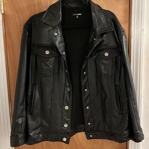 Fashion Nova Switch Up Faux Leather Jacket